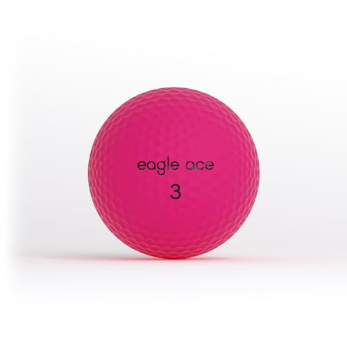 Eagle Ace™️ DriveMatte Golf Balls-2 Layers-Maximum Distance,Optimal Spin Control - color: Rose-12Pack