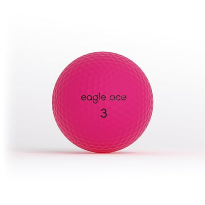 Eagle Ace™️ DriveMatte Golf Balls-2 Layers-Maximum Distance,Optimal Spin Control - color: Rose-12Pack