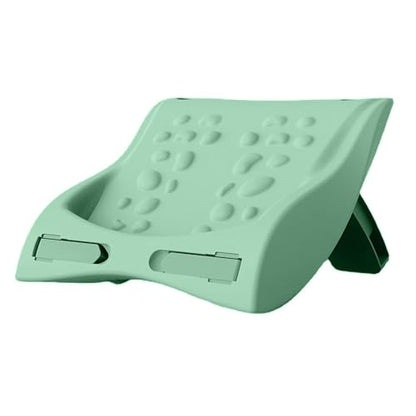 ANGGREK Stretch Board, Foldable PE ABS Muscle Tension Massage Relaxation Standing Plate Fitness Pedal, with Non Slip TPR Rubber Handle, for Foot Arm Back Waist Exercise