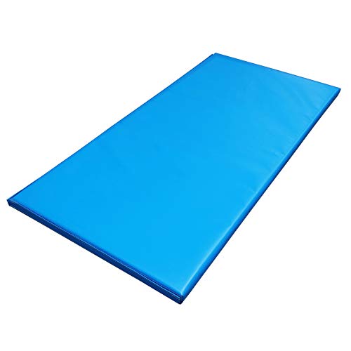 Tumbl Trak Build-A-Mat for Gymnastics, Cheer, Dance, and Fitness - color: Light Blue, size: 2Ft x 5Ft x 1-3/8In