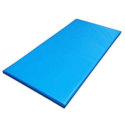 Tumbl Trak Build-A-Mat for Gymnastics, Cheer, Dance, and Fitness - color: Light Blue, size: 2Ft x 5Ft x 1-3/8In