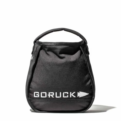 GORUCK Sand Kettlebells Weight for Fitness & Body Workout for Men & Women - for Weightlifting, Dumbbell & Yoga - for Home & Gym Training - size: 35LBS