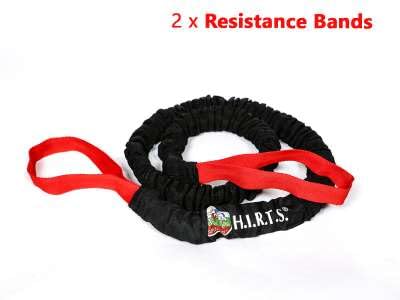 Suples H.I.R.T.S. Fighter - Resistance Bands - Best Functional Workout at Home or Gym - Free Instructional DVD by Olympian Ivan Ivanov! - style: Heavy