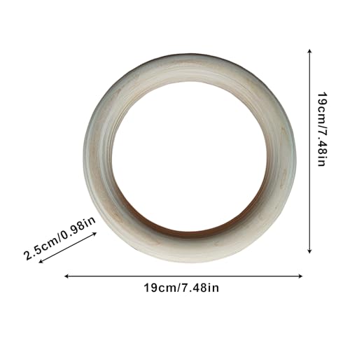 Wooden Gymnastic Rings 2 Pieces Calisthenics Grips Equipment