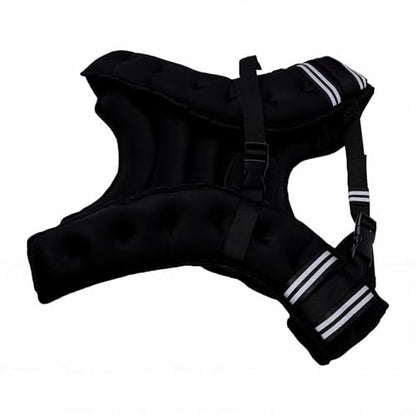 RiToEasysports Weighted Vest, Comfortable Breathable Adjustable Strap Secure Fit Iron Sand Filling For Jogging Running - size: 8KG