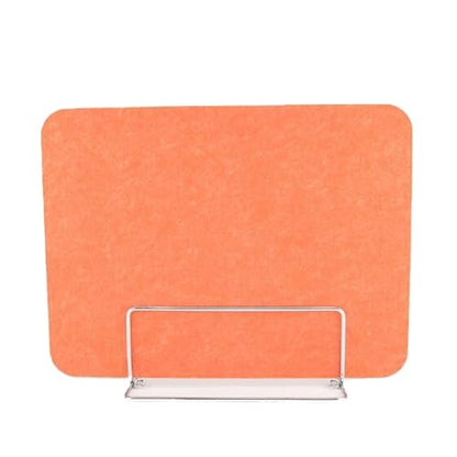 Acoustic Desk Divider Panels - Soundproof Office & Classroom Noise Reduction, Independent Partitioning Solution, - color: Orange, size: 30X100cm