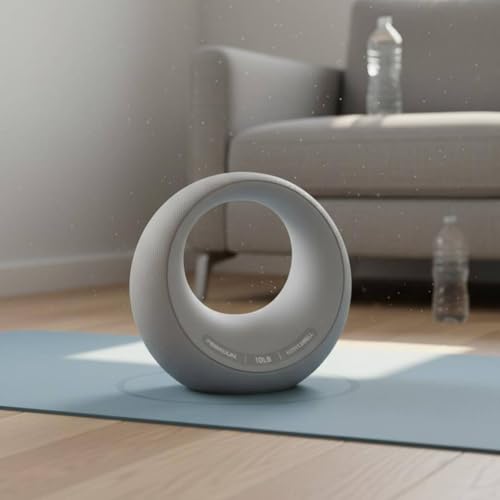 Soft Kettlebell Non-Slip Grip 4kg Kettlebell Ergonomic Handle Donut Weight for Women, Beginners, Home Gym, Workout