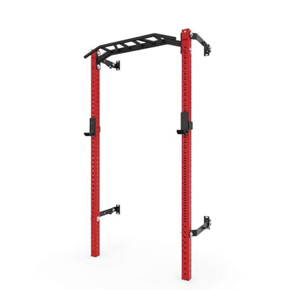 PRx Performance Profile® PRO Squat Rack 3x3 with Kipping or Multi-Grip Pull Up Bar As Seen On Shark Tank Wall Mounted Home Garage Gym Exercise System