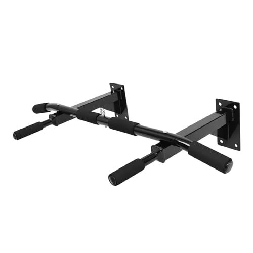 Portable Chin Up Bar,Heavy Duty Pull-Up Bar,Wall Mounted Pull Up Bar Need to Drill Holes for Home Gym Exercise Max Load 600lbs