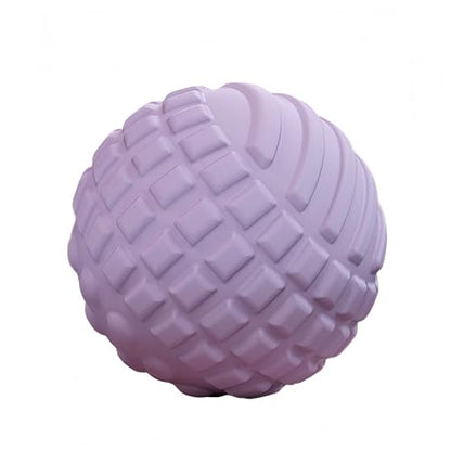 Fascia Massage Ball, TPR Trigger Point Ball & Peanut Ball for Men Women Muscle Relief Yoga Fitness ([Purple] 4.5cm) - color: [Purple] 4.5cm