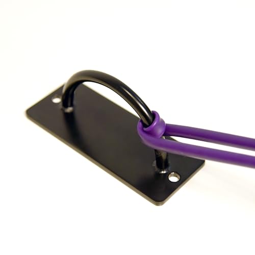 Lifeline Jungle Gym Fitness Suspension Systems and Resistance Training Metal Mounts , Black