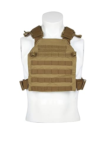 Greencity Weight Vest Adjustable Strength and Endurance Training, Tactical Vest Quick Release with Molle System, Fitness Workouts, Running