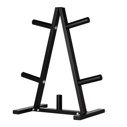 Amazon Basics Weight Plate Tree Rack - size: 2" Weight Plate Tree, 300 lbs