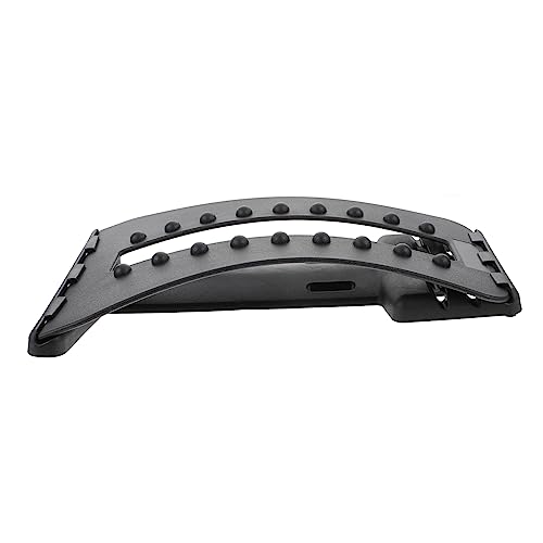 Lumbar Back Stretcher for Spine Corrector and Massage Device for Home Use Back Arch Support and Relaxation Tool
