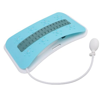 Adjustable Arch Lumbar Back Cracker Board Stretcher for Lower Back Pain Relief Home Gym Office Portable Lightweight