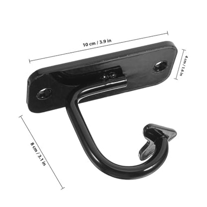 BESPORTBLE Resistance Band Wall Anchor Hook Heavy Duty Steel Ceiling Mount for Home Gym Exercise Station Strap Anchor Fitness Training Accessory