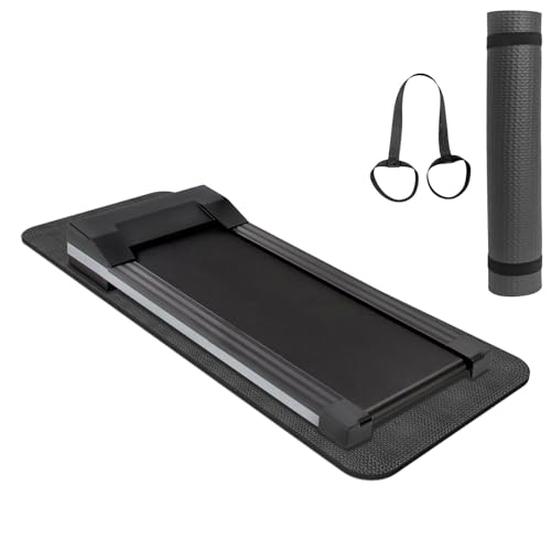 Treadmill Walking Pad Mat for Carpet Floors,Folding Treadmill Mat for Hardwood Floors,for Under Exercise Bike, Exercise Equipment Mat,Reduce Noise Shock Absorption - size: 60" X 23.6"