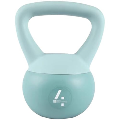 Kettlebell Weights Women's Fitness Shaping Soft Kettle Bells, Home Squat Training Dumbbell, Does Not Damage The Floor, Deadlift/Lift/Rowing(Green-4kg) - color: Green-4kg
