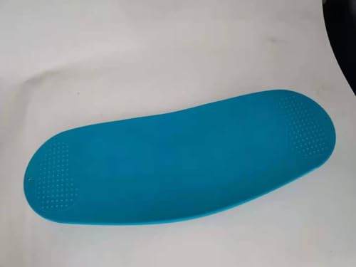 Yoga board, balance board, exercise twist waist board, fitness board - color: Blue + Anti-Slip Mat