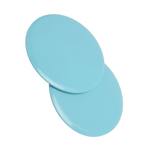 Jiawu Core Sliders, Dual Sided ABS Foam 2 Pack Exercise Sliders, Pilates with Non Slip Surface for Carpet Hardwood Floors Home Gym Workout Equipment