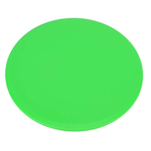 Core Slider Gliding Discs 2Pcs | Full Body Workout for Core Strength/Balance/Stability | Portable Exercise Discs for Home/Gym/Travel | EVA ABS Round Green Design