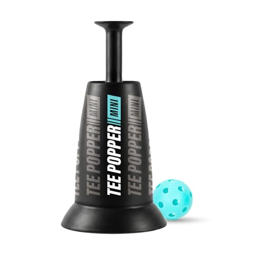 Bandit Sports Baseball Training Tee Popper Mini, Batting Tee for Perfect Swings, Baseball Training for Hitting Without a Pitcher (1 Mini Popper Ball Included)