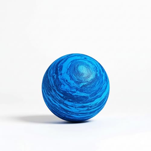 EVA Posture Ball in Marble Blue - size: 6" dia.