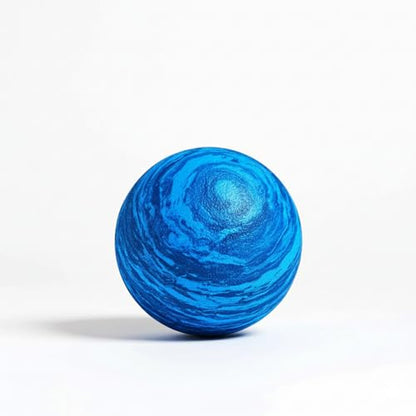 EVA Posture Ball in Marble Blue - size: 6" dia.
