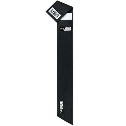 Nxtrnd Streamer Football Towel, Thin Sports Towel, Dries Hands & Football Accessories (Black) - color: Black