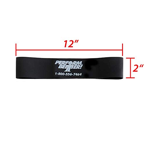 Perform Better Mini Band Resistance Loop - Exercise Bands - color: f) Set of 4 - 12x2