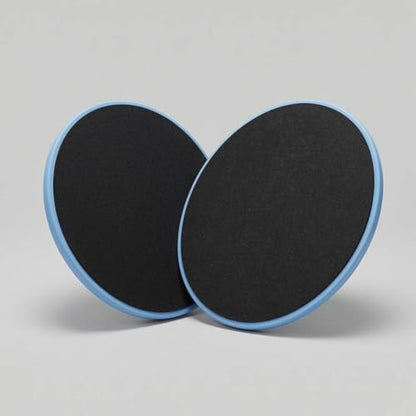 Milageto Fitness Sliding Discs Round Core Training Discs Double Sided Workout Sliders for Indoor Floors
