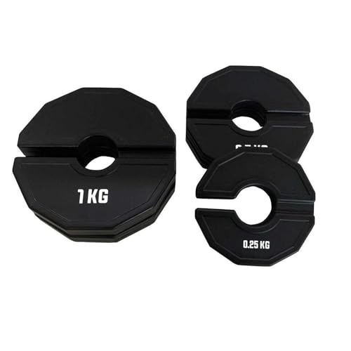 kowaku Fractional Weight Plate Dumbell Weight Easy to Attach Compact Gym Supplies Small Change Plate for Dumbbells Home Gym Workout - size: 1kg