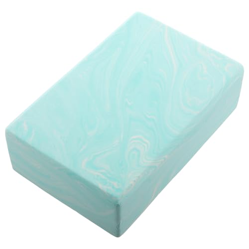 Healifty Yoga Block Non-slip Eva Foam for Leg Stretching and Balance Training, Camouflage Green Exercise Brick for Pilates and Yoga Practice, Portable Stability Support Tool for Women