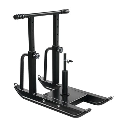 Weight Training Pull Sled, Football Sleds and Chutes Fitness Workout Sled Push Gym Equipment Football Training Pull Push Running Sled 5 Height Adjustable Levels Adjustable Shoulder Straps
