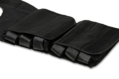 DBX BUSHIDO SPORT Weighted Jacket from 1 kg to 40 kg - Weighted Vest for Strength Training - Weight Vest Made of Durable Cordura Material