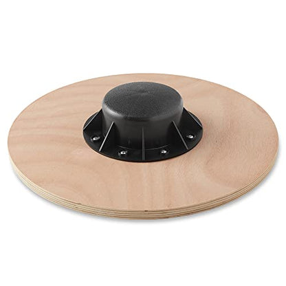 Philosophy Gym Wobble Board - Round Wooden Balance Board - Exercise Balance Trainer