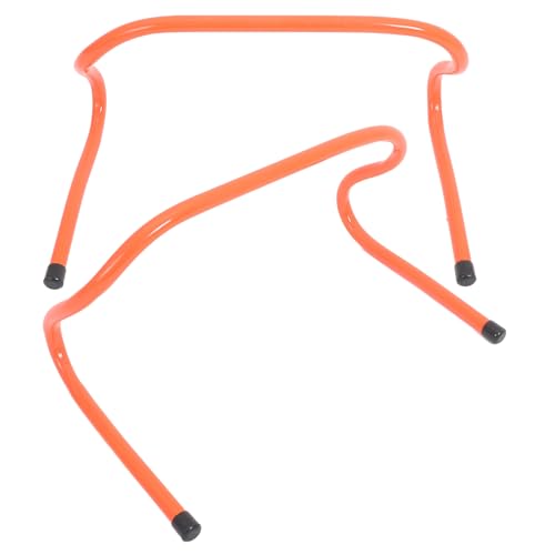 Alipis 2pcs Plastic Agility Hurdles 23cm Sports Training Hurdle Equipment for Youth Football Speed and Footwork Training