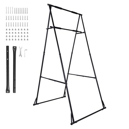Generic Foldable Pull Up Bar Free Standing Multi-function Power Tower Dip Bar Pull Up Station Home Gym Strength Training Equipment