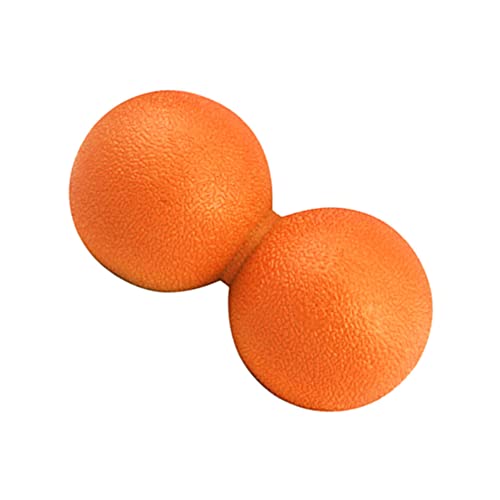 ARTIBETTER Peanut Massage Ball Double Massage Ball Mobility Ball Deep Tissue Massage Tool for Physical Therapy Muscle Relaxer Myofascial Release (Orange)