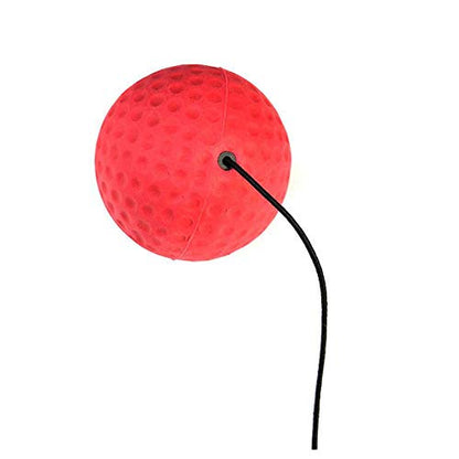 Boxing Reflex Ball with Headband, Softer Than Tennis Ball, Perfect for Reaction, Agility, Punching Speed, Fight Skill and Hand Eye Coordination Training