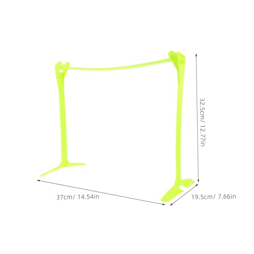 Abaodam Agility Speed Hurdles for Soccer Training Foldable Adjustable Height Practice Equipment Enhances Agility Coordination Jumping Skills for Athletes Versatile Football Training Aid