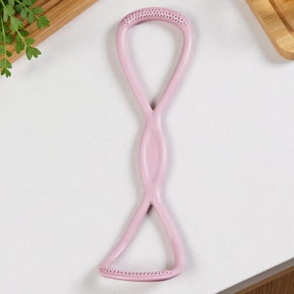Stretch Fitness Band Portable Body Stretching Tension Rope - color: Pinnk, size: 15 lb