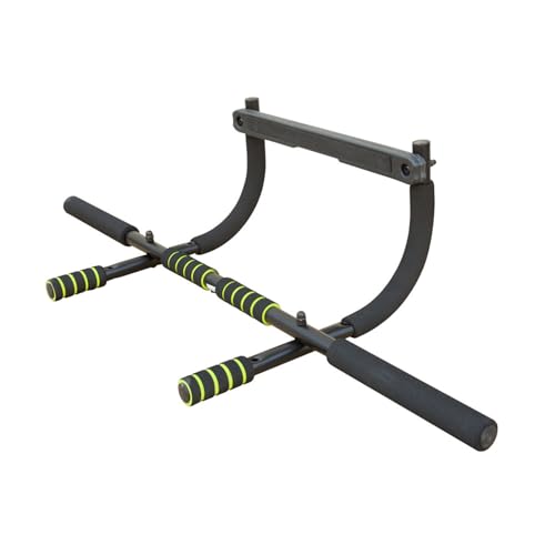 Wall Mounted Pull Up Bar Exercise Chin Bar Portable Dip Bars Multifunctional Strength Training For Indoors Home Gym Fitness Exercise Black One size