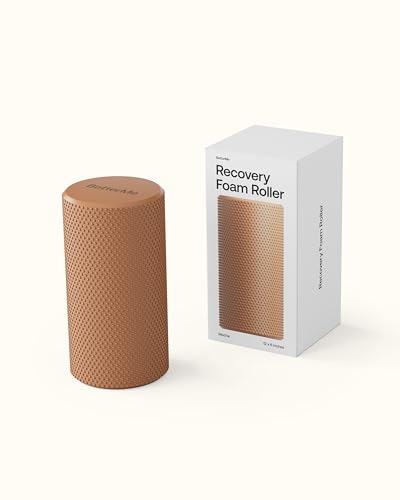 BetterMe Foam Roller for Muscle Recovery – High Density Exercise Roller for Back &Legs – Deep Tissue Massage Roller for Tension, Relief & Stretching (Mocha) - color: Mocha