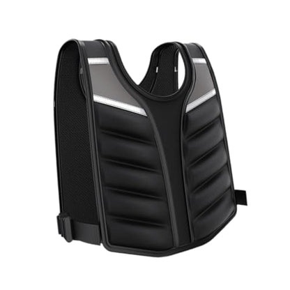 Weighted Vest Weight Vest Weighted Jacket with Reflective Stripe for Running Calisthenics