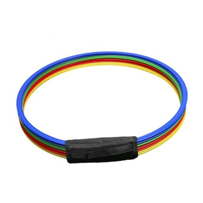 12 Pieces Agility Training Rings Soccer Training Rings Set Multicolor Workout