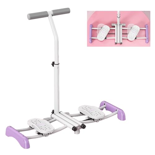 Ski Training Machine Elderly Women Thigh Training Machine, Pelvic Floor Exercise Equipment 330LB Load-Bearing, Fitness Beginner Slimmer, Rotating Legs Trainer