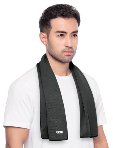 Cooling Towel (40" x 12") – Instant Cooling Neck & Face Wrap, Sweat Towel for Gym, Workout, Running & Extreme Heat