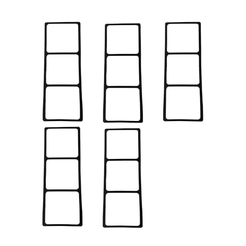 5 Pieces Sturdy Silicone Training Ladder Great for Soccer Basketball and Play Activities Basketball Quickness Ladder