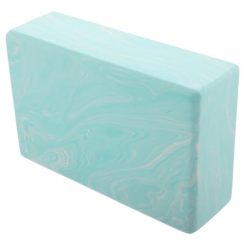 FOMIYES Yoga Brick Non-slip Eva Foam Balance Training Block Lightweight Yoga Prop for Leg Stretching Pilates and Dance Exercise, Camouflage Green,